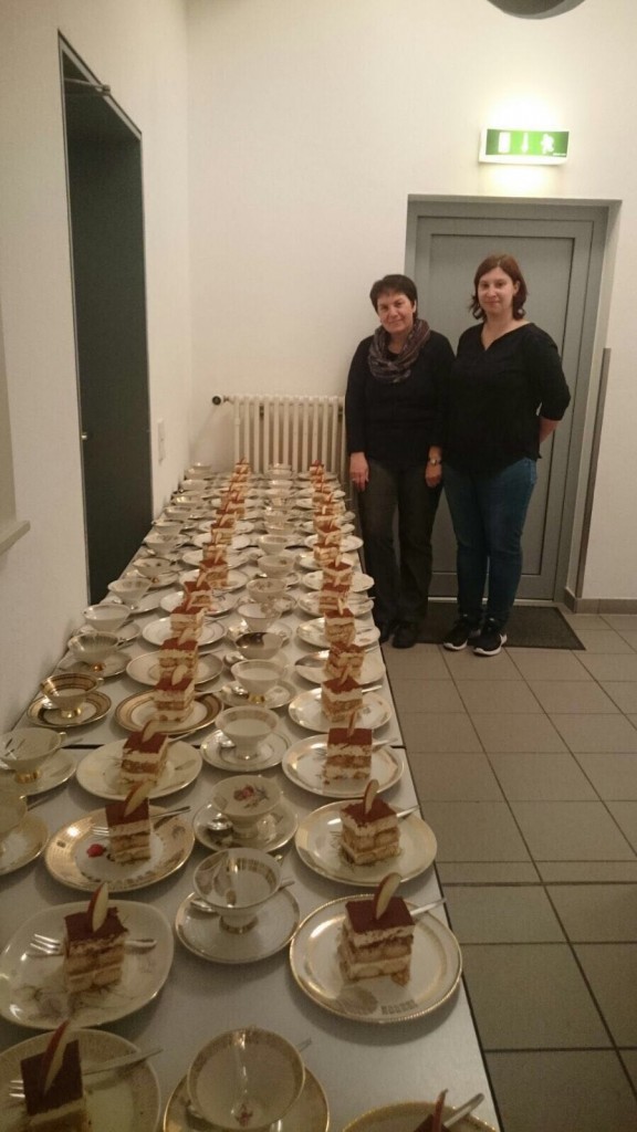 Das Dessert steht bereit